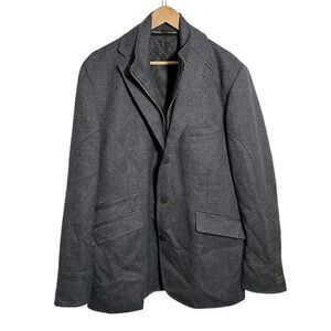 KROON Richie Hybrid Sport Coat Mens 42L Hunting Jacket Wool Cashmere Gray